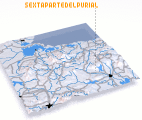 3d view of Sexta Parte del Purial