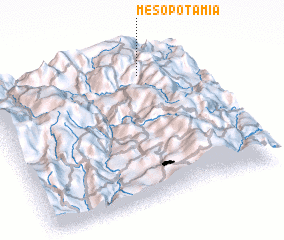 3d view of Mesopotamia