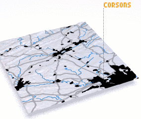 3d view of Corsons