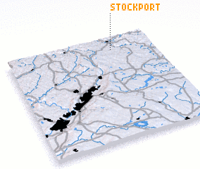 3d view of Stockport