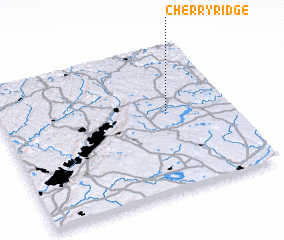 3d view of Cherry Ridge