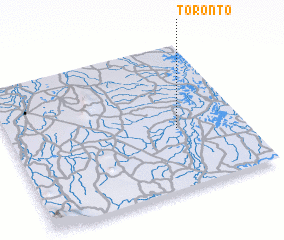 3d view of Toronto