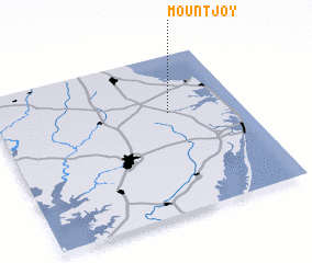 3d view of Mount Joy