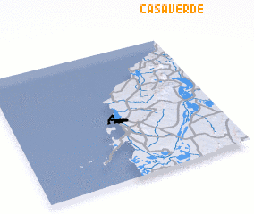 3d view of Casa Verde