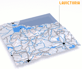 3d view of La Victoria