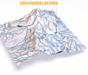 3d view of San Juan de la China