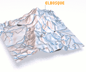 3d view of El Bosque