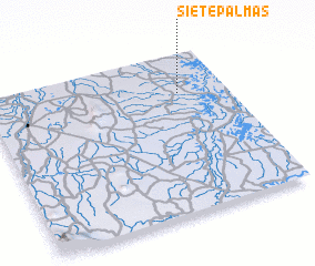 3d view of Sietepalmas