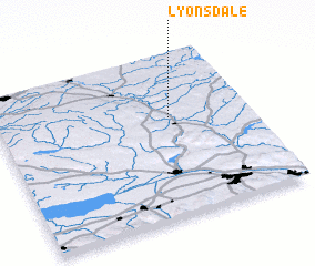 3d view of Lyonsdale