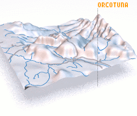3d view of Orcotuna