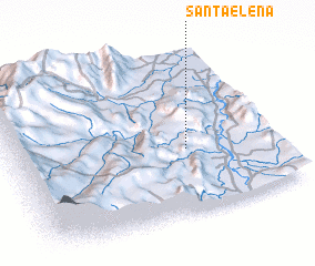 3d view of Santa Elena