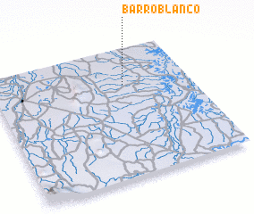 3d view of Barro Blanco