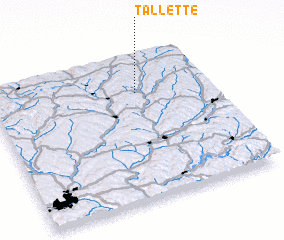 3d view of Tallette