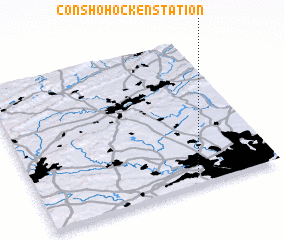 3d view of Conshohocken Station