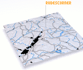 3d view of Rudes Corner