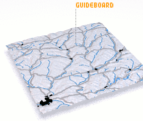 3d view of Guideboard