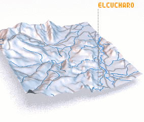 3d view of El Cucharo