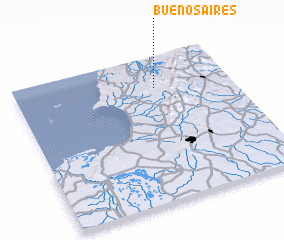 3d view of Buenos Aires