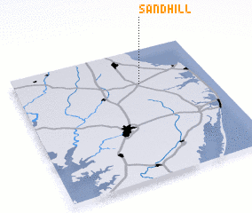 3d view of Sand Hill