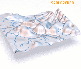 3d view of San Lorenzo