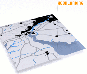 3d view of Webb Landing