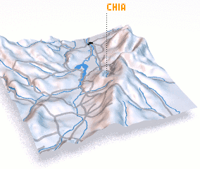 3d view of Chía