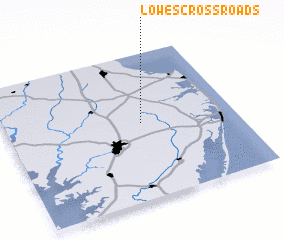 3d view of Lowes Crossroads