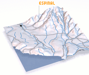 3d view of Espinal