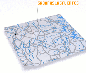 3d view of Sabanas Las Fuentes