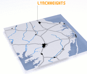 3d view of Lynch Heights