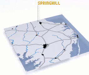 3d view of Spring Hill