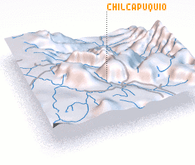 3d view of Chilcapuquio