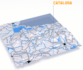 3d view of Cataluña