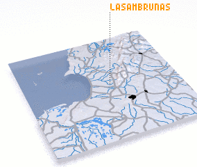 3d view of Las Ambrunas