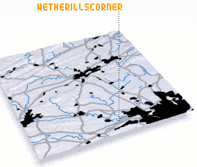 3d view of Wetherills Corner