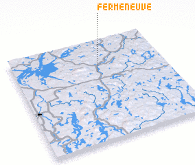 3d view of Ferme-Neuve