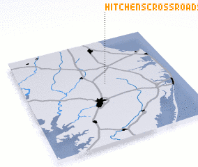 3d view of Hitchens Crossroads