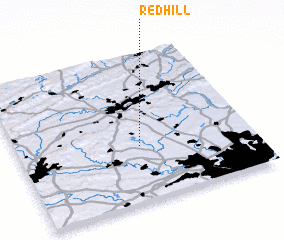 3d view of Red Hill