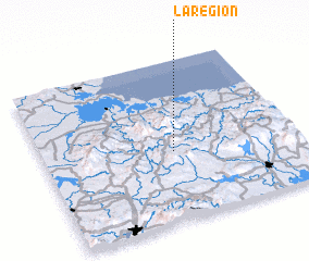 3d view of La Región