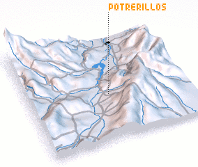 3d view of Potrerillos