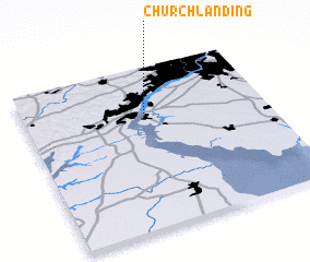 3d view of Church Landing