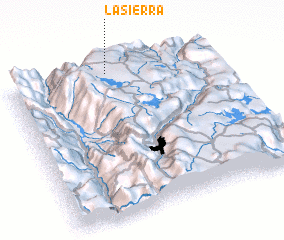 3d view of La Sierra