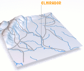 3d view of El Mirador