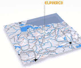 3d view of El Puerco