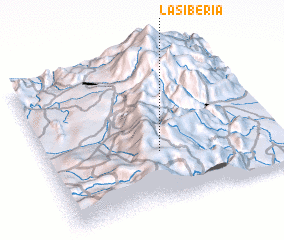 3d view of La Siberia