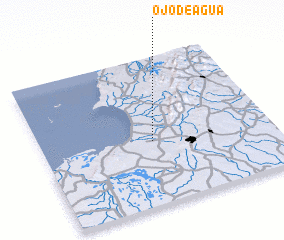 3d view of Ojo de Agua