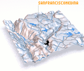 3d view of San Francisco Medina