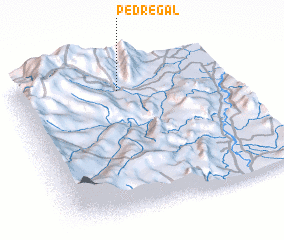 3d view of Pedregal