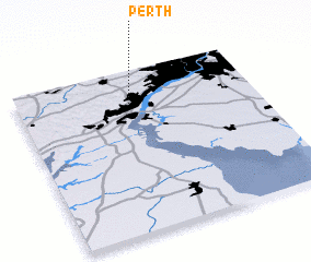 3d view of Perth