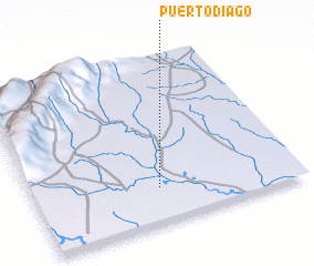 3d view of Puerto Diago